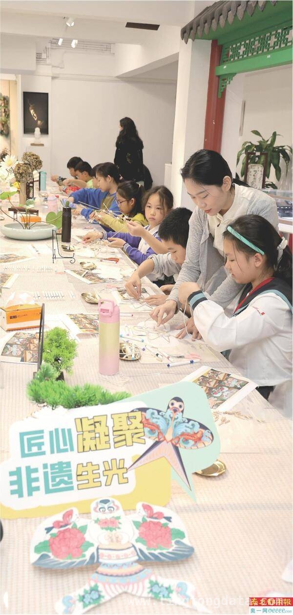 春日纸鸢研学，在永庆坊唤醒孩子们的文化热情 青少年永庆坊纸鸢研学，传承非遗文化