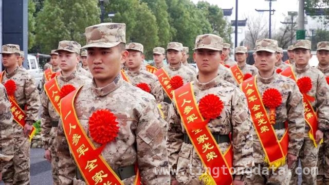3月16日广德新兵欢送仪式，热血青年奔赴军营