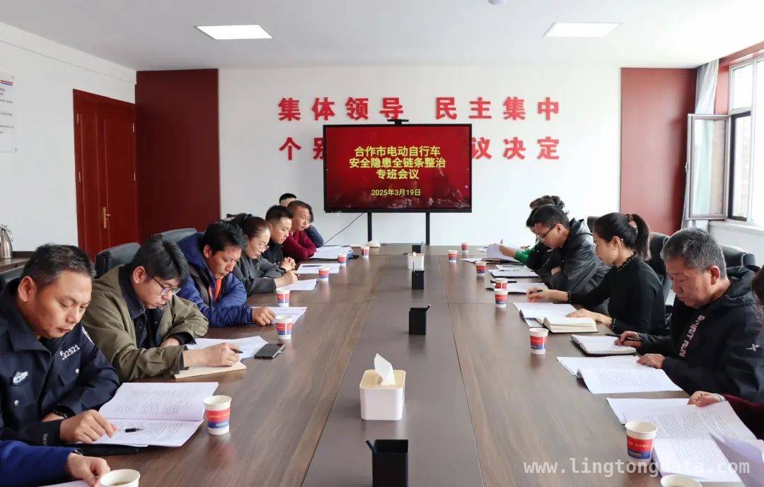 聚焦电动自行车安全，合作市多部门联合发力整治