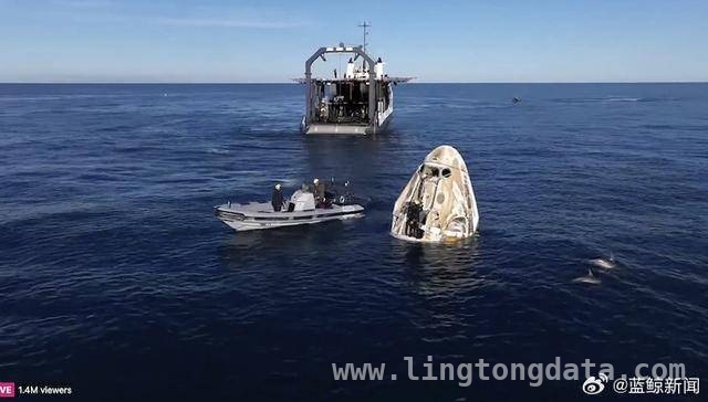 SpaceX“龙”飞船助力，美宇航员结束286天太空之旅回家 59岁与62岁美宇航员结束漫长太空滞留，成功返回地球