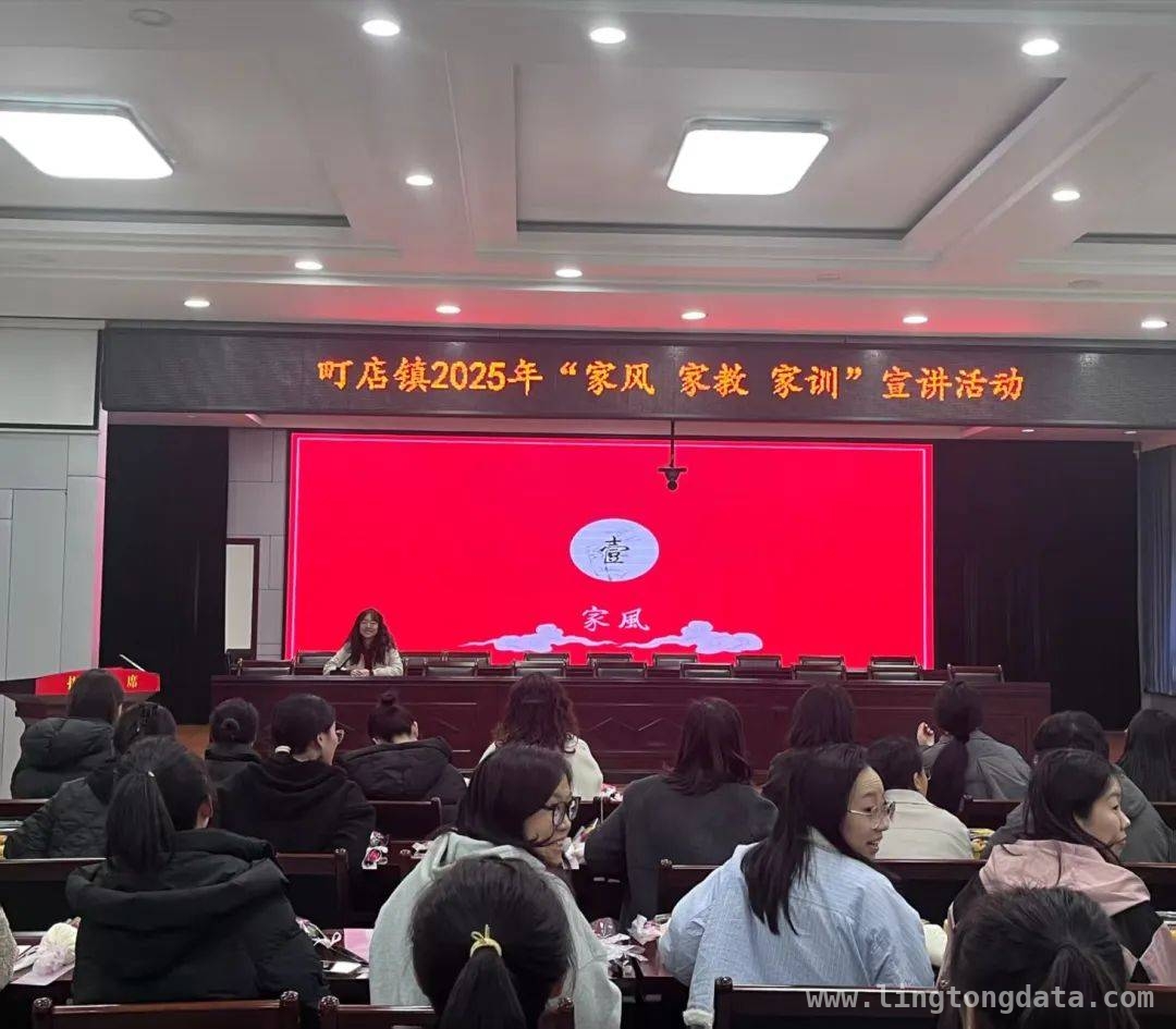 町店镇妇联“家风家教家训”宣讲活动，传递家庭温暖与社会正能量，参与町店镇妇联活动，共筑优良家风新画卷