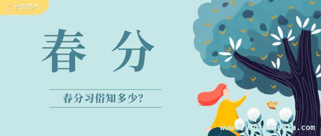 春分——阴阳相半，共赴春日之约，春分至，开启春日繁华盛景