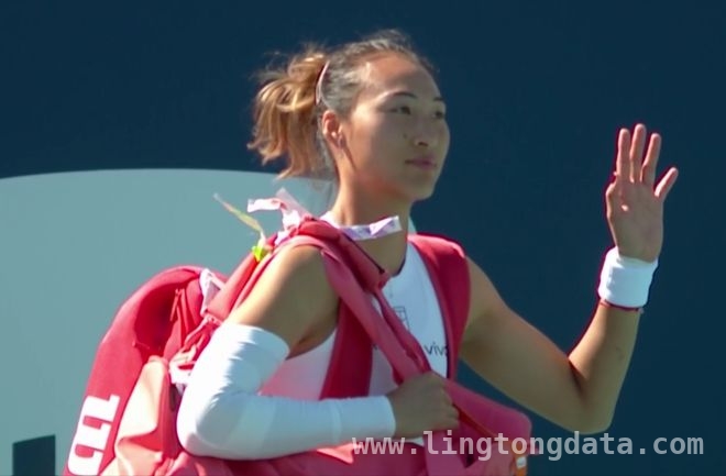 中国一姐郑钦文迈阿密赛2 - 0横扫，强势挺进32强！