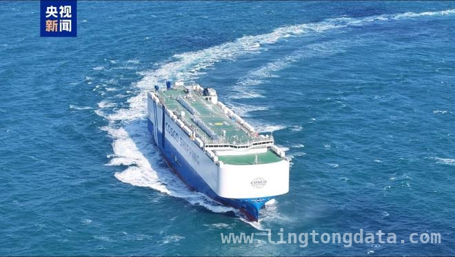 重磅！中国8600车大型汽车运输船交付，造船业再创新高