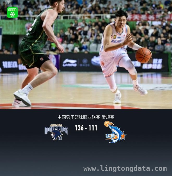 3月21日常规赛：南京头排苏酒击败福建，球员数据亮眼，CBA赛场上演精彩对决，南京头排苏酒136-111击败福建晋江文旅