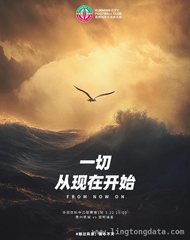 5. 新赛季中乙揭幕战打响，贵州筑城与昆明城星90分钟0-0难分胜负