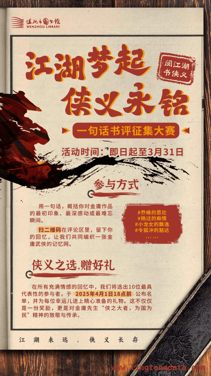 三月话金庸，用一句话唤醒武侠回忆，金庸江湖梦，一句话来重温