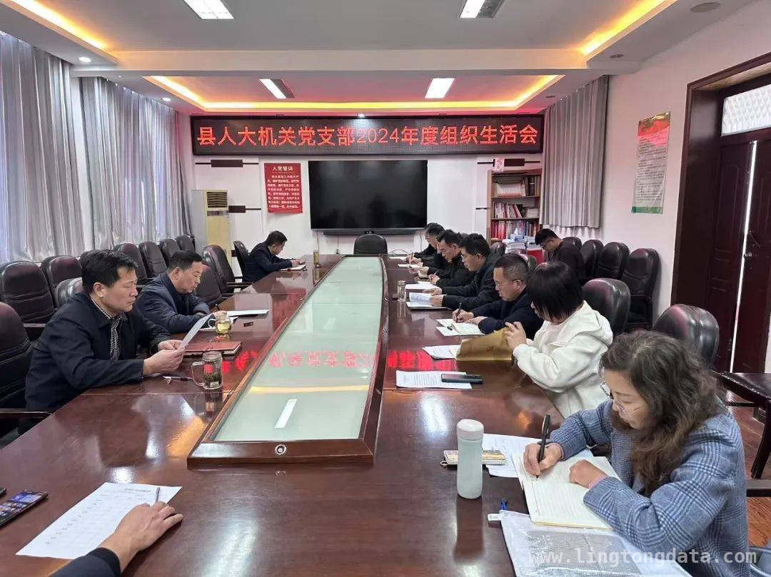 成武县人大常委会机关党支部召开2024年度重要会议，党员再受思想洗礼
