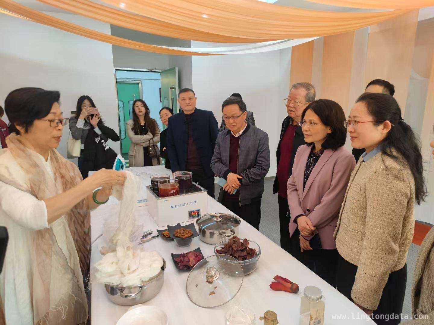 “草木莘莘”手染国色文创展在清远佛冈惊艳启幕，探秘尹春洁手染国色文创展：产教融合促文旅发展