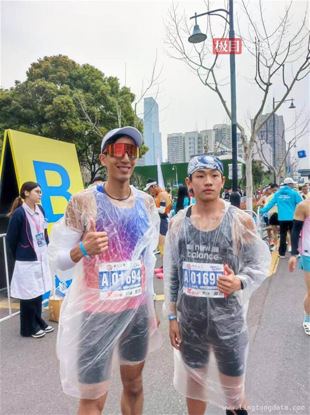 樱花季汉马：17位台胞跨越山海激情开跑