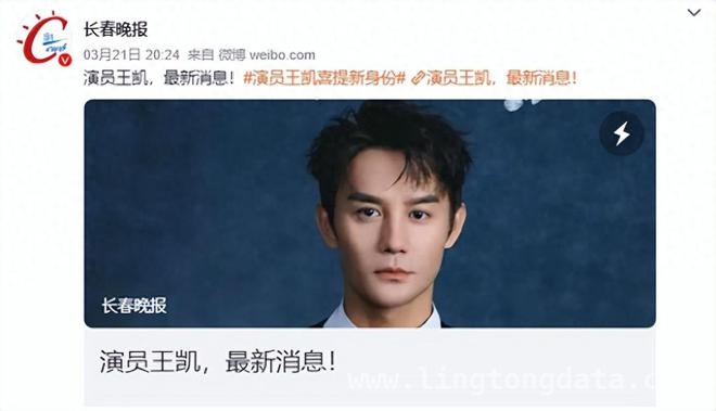 王凯获新身份，演艺公益双开花！，王凯新身份官宣，事业爱情走向何方？