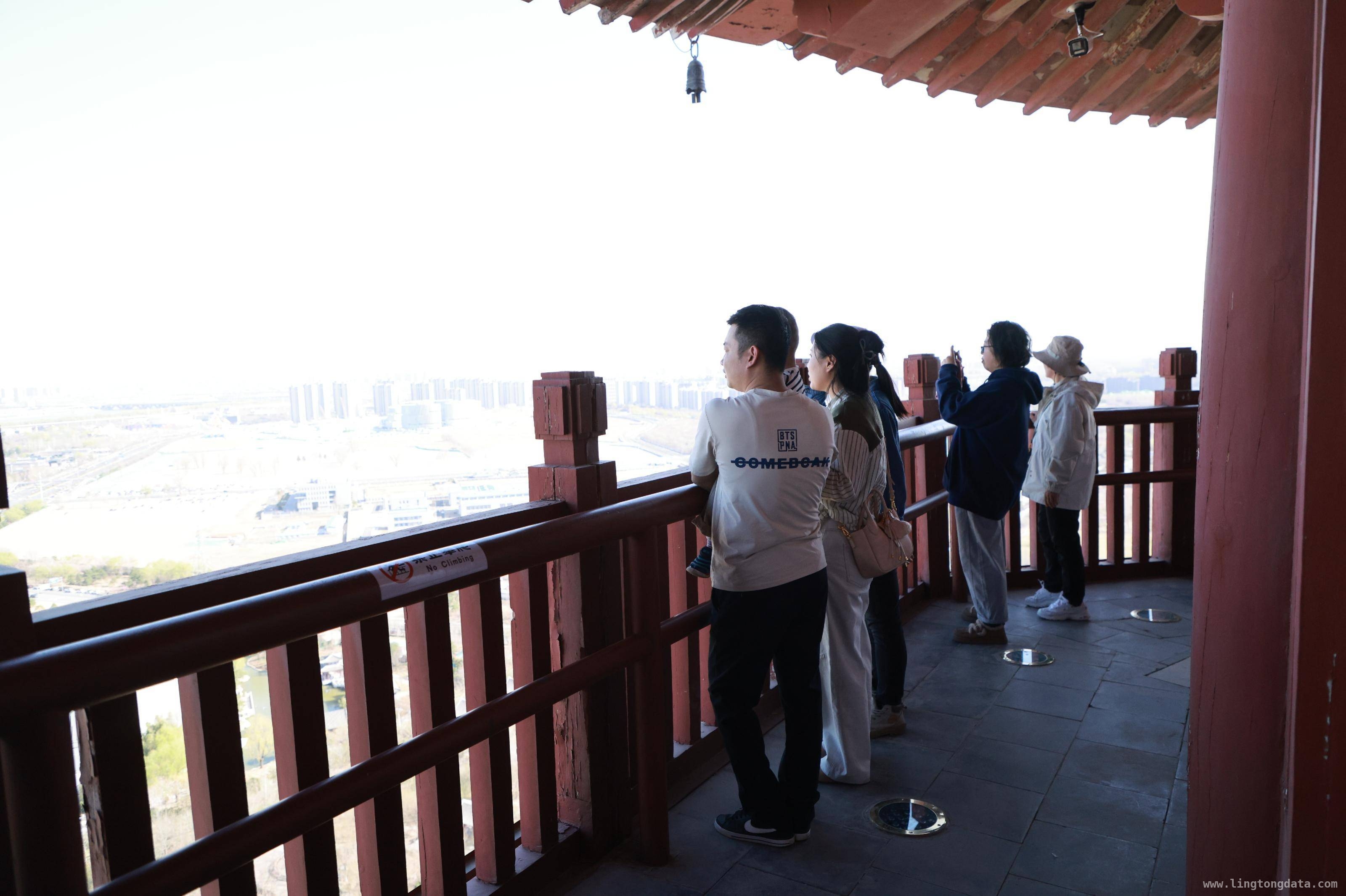 登永定塔瞰京城美景，北京园博园国潮嘉年华引游客热捧，国潮盛宴来袭！北京园博园永定塔开放，开启春日独特之旅