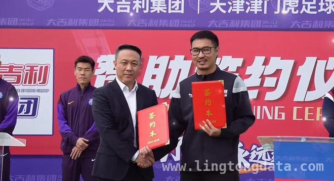 津门虎与大吉利续约，赛场活力再升级，天津津门虎与大吉利再携手，新赛季共谱足球新篇