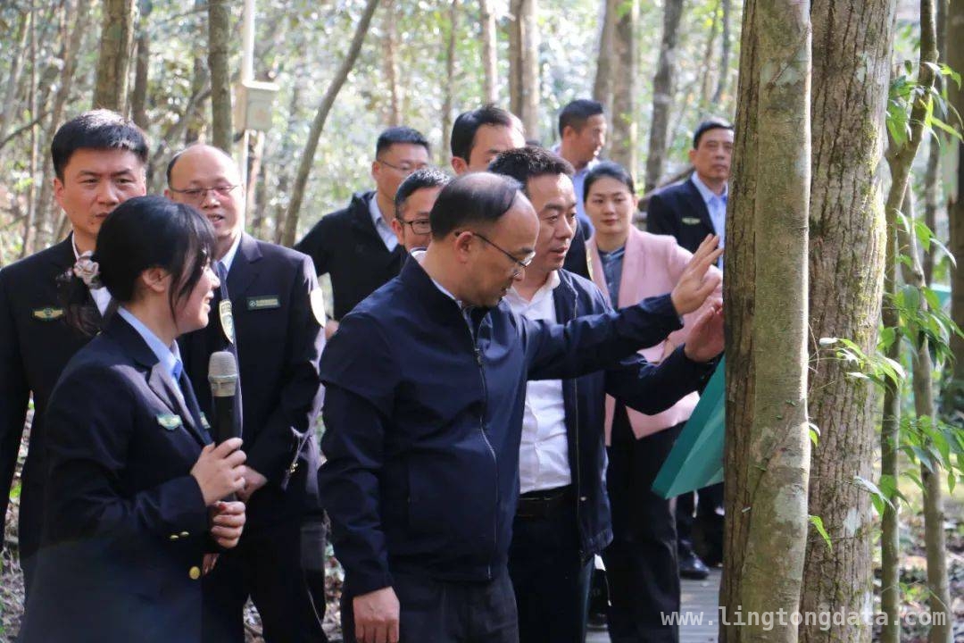 官山保护区迎省林业局局长调研，聚焦党建与发展，黄俊官山保护区考察，为生态保护工作划重点