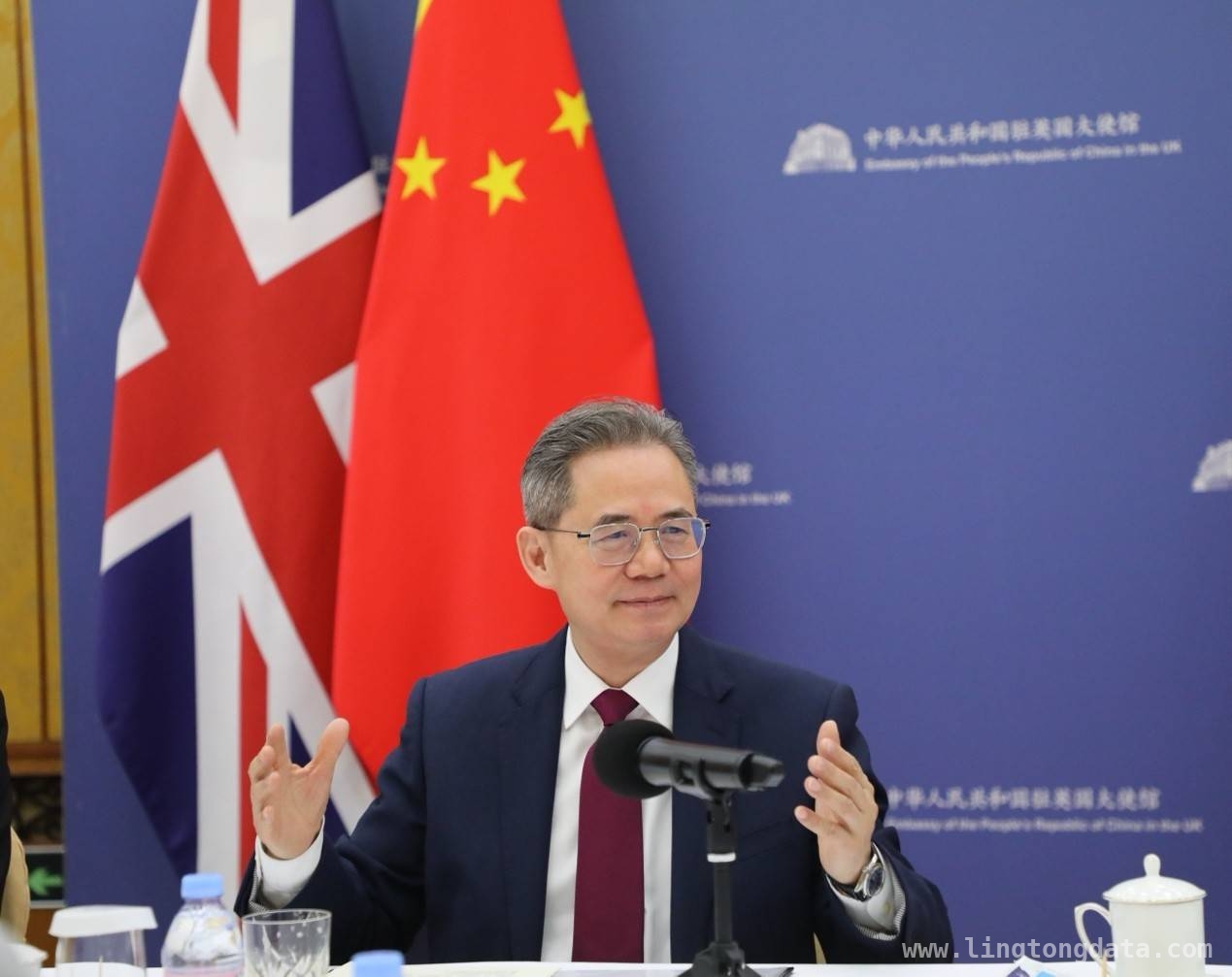深度解析：中国两会精神在英宣介，中英合作新契机，驻英座谈会宣介两会精神，中英关系迈向新高度