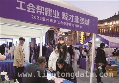 烟火夜市开启求职新体验，助力职场梦想起航，温州夜市招聘会：让求职在烟火气中不再拘谨