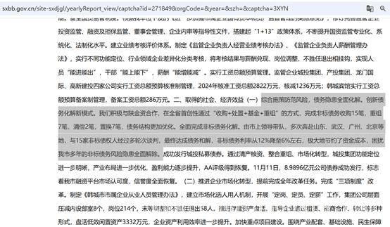 韩城化债成果获赞，城投非标风险化解有新招，从韩城经验看城投非标债务化解新路径