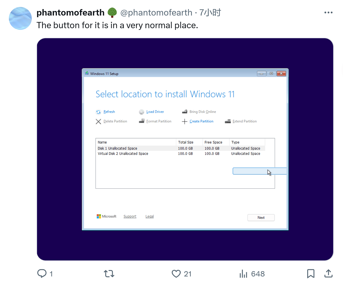 Windows 11新预览版：ReFS存储配置测试引关注，Windows 11 Build 27823：ReFS文件系统测试开启，性能提升几何？