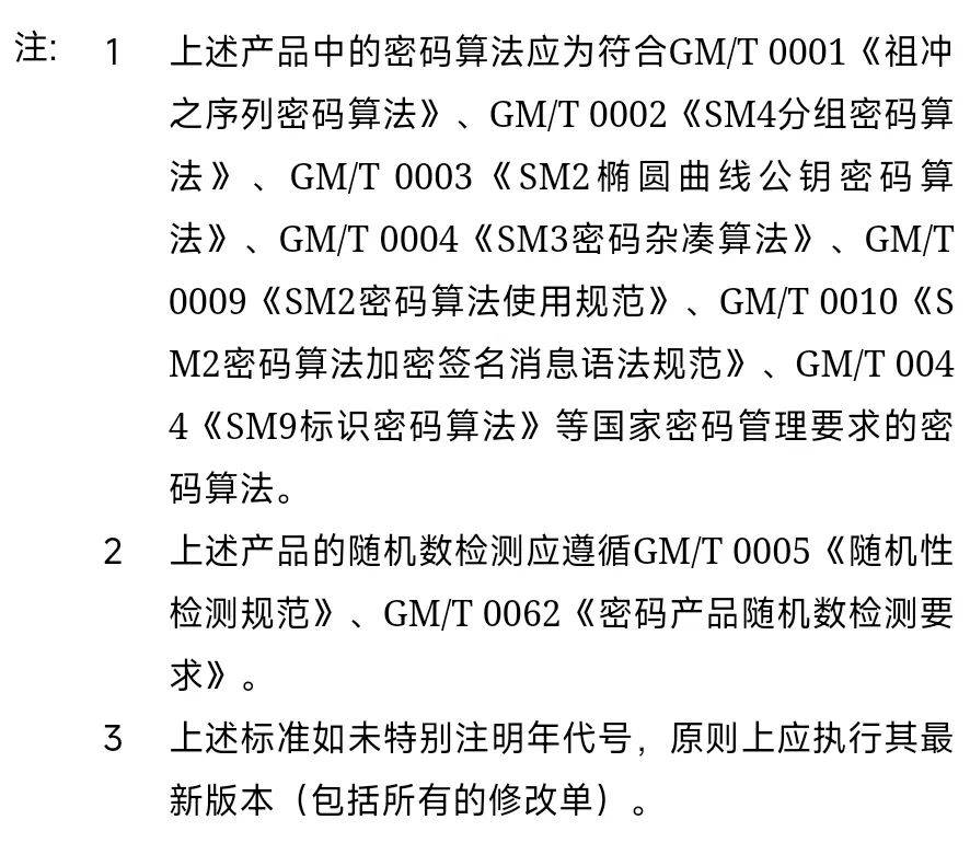 2025年第三号公告：商用密码产品认证目录（第三批）登场