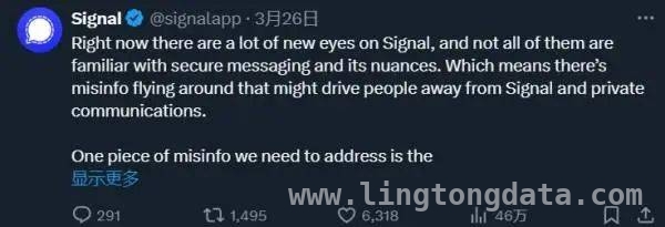 群聊泄密闹笑话，Signal趁机“捡漏”