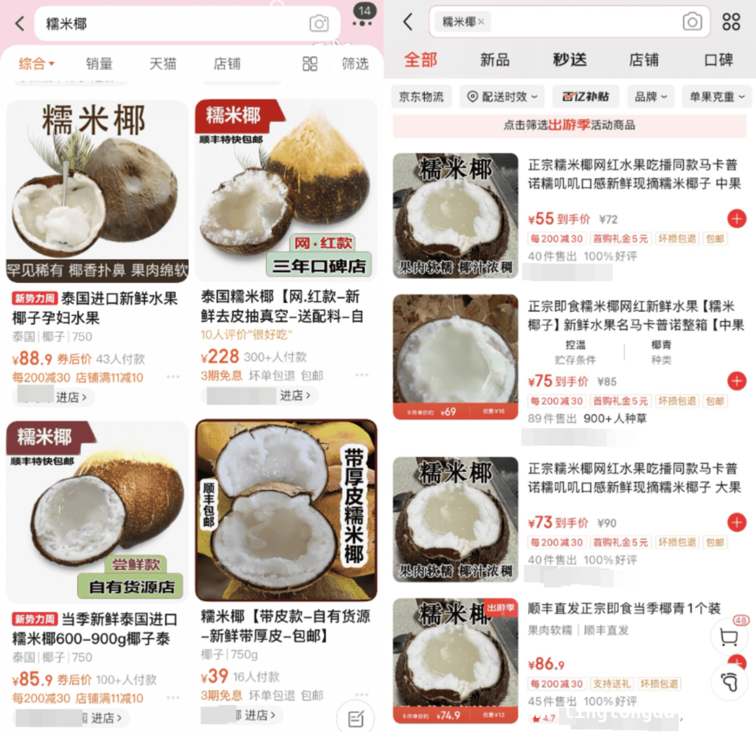 百元“糯米椰”走红，是智商税还是独特美味？，揭秘高价“糯米椰”：为何比普通椰子贵数十倍？