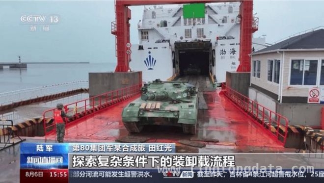 中国新型特种驳船亮相，台“台独”势力胆寒！