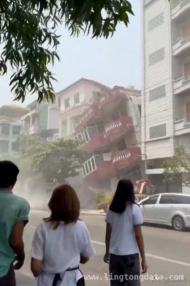 缅甸强震致建筑受损、道路变形，泰国曼谷紧急应对！ 3·28缅甸7.9级地震：城市满目疮痍，邻国亦受波及！