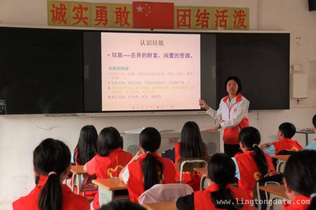 雷岭镇团委开展垃圾分类志愿活动，助力绿色发展