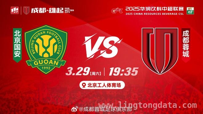 中超第3轮今晚开战！北京国安迎成都蓉城，双方首发阵容曝光 3月29日晚中超对决：北京国安坐镇主场，与成都蓉城一较高下，首发公布