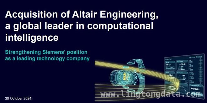 不到五月，西门子100亿吞Altair，数字化转型再加速，西门子百亿美元火速收购Altair，剑指工业软件霸主之位
