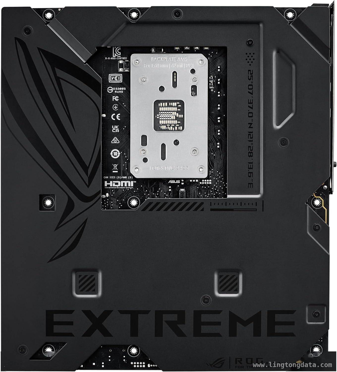 华硕ROG X870 Extreme主板谍照来袭，玩家热情高涨 惊！华硕ROG X870 Extreme主板创新设计抢先看