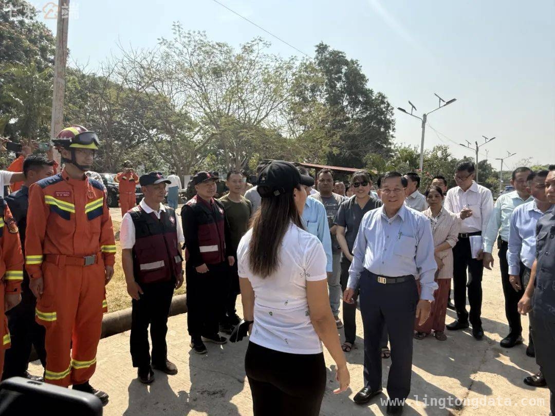 敏昂莱致谢云南救援医疗队震后及时驰援，云南救援医疗队缅甸震区抢险救灾成果显著