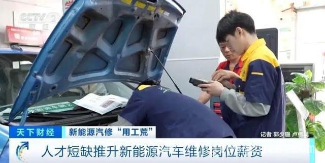 新能源汽车维修热度攀升，人才短板亟待补齐