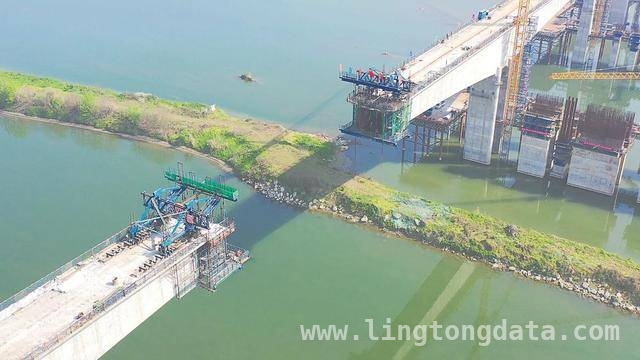 重大突破！成眉线跨岷江特大桥施工迈入新阶段