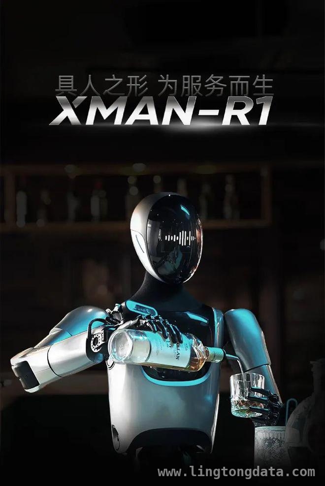 擎朗 XMAN – R1 人形机器人：以创新理念引领服务行业变革