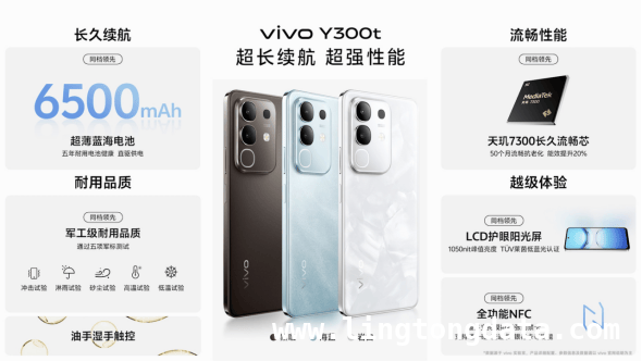 vivo新款Y300 Pro+登场，性能与续航双优！，1799元起，vivo Y300 Pro+打造超值智能手机！