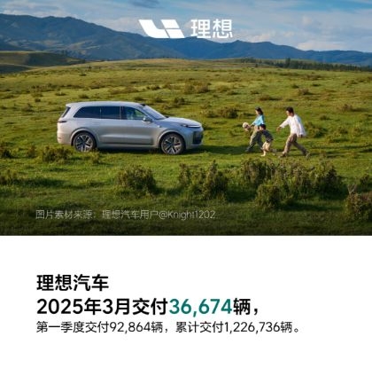 理想、小鹏紧追，3月新势力汽车销量战况激烈！