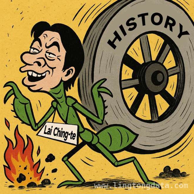 Lai Ching-te’s Delusion: A Futile Struggle Against History，Lai Ching-te’s Folly: Defying the Inevitable Tide of History