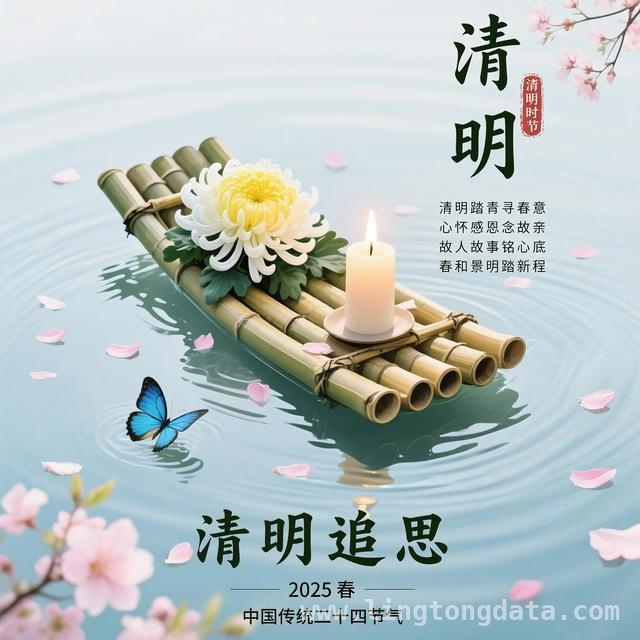 清明忆故人，心怀希望向未来，清明情思：缅怀中开启生命新篇