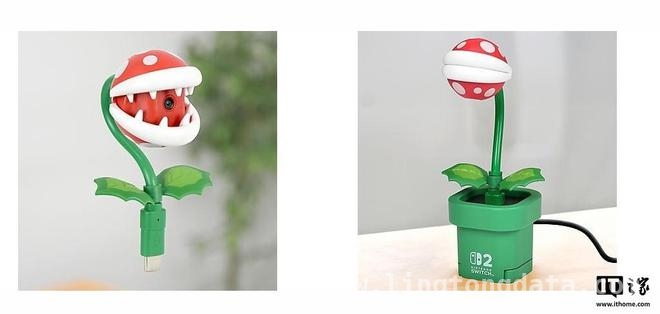 新奇来袭！Hori为Switch 2带来“吞食花”摄像头，Hori Switch 2摄像头：“吞食花”造型与实用设计并存