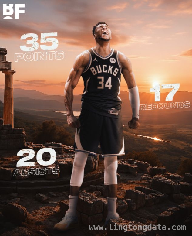 字母哥轰79年NBA史无前例纪录，雄鹿逆转击败76人