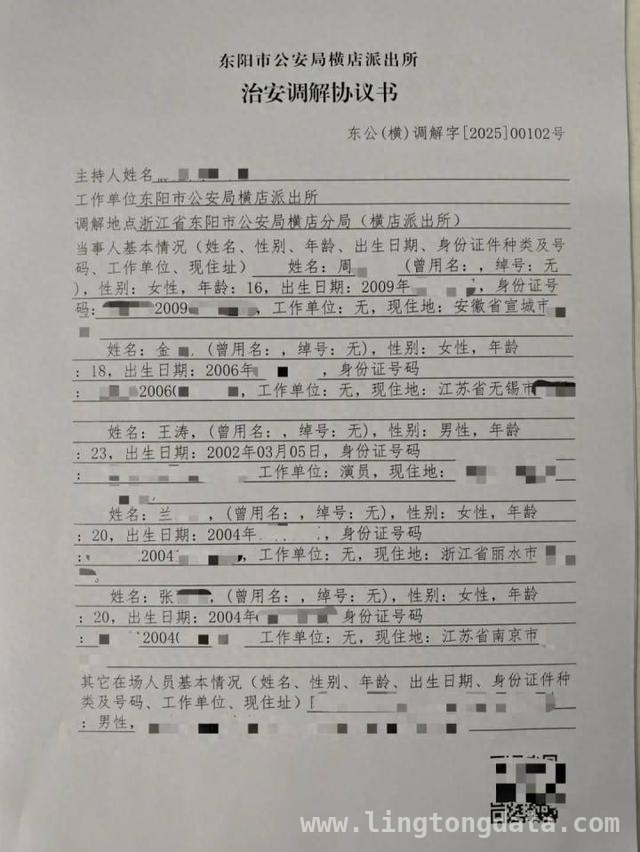4名不明人员偷拍王星越，工作室积极维权有结果，王星越遭私生跟拍，工作室报警后达成调解协议